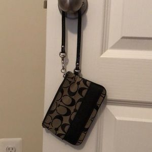 Coach wristlet